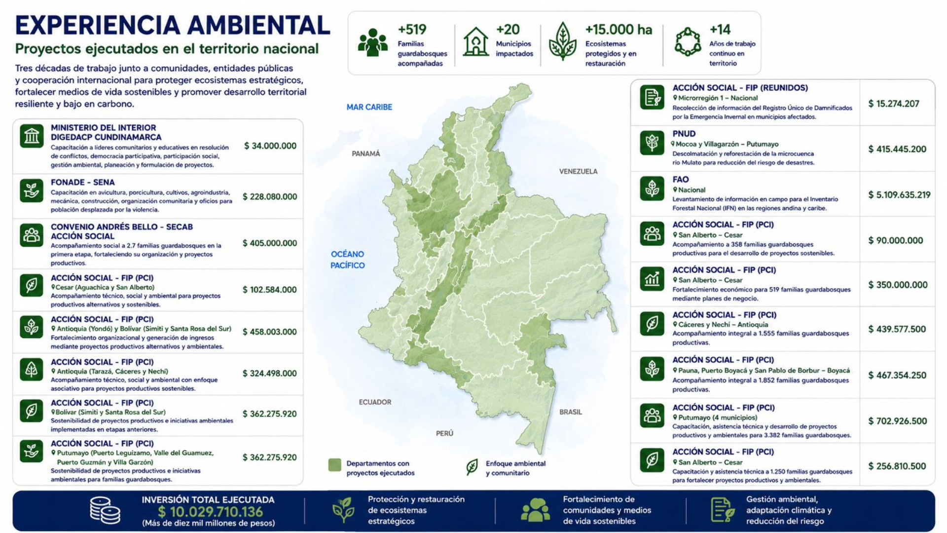Experiencia ambiental